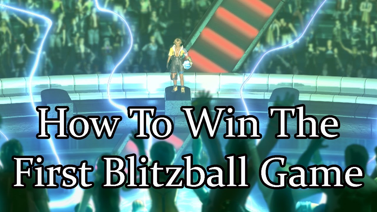 FFX First Blitzball Game - How To Easily Win