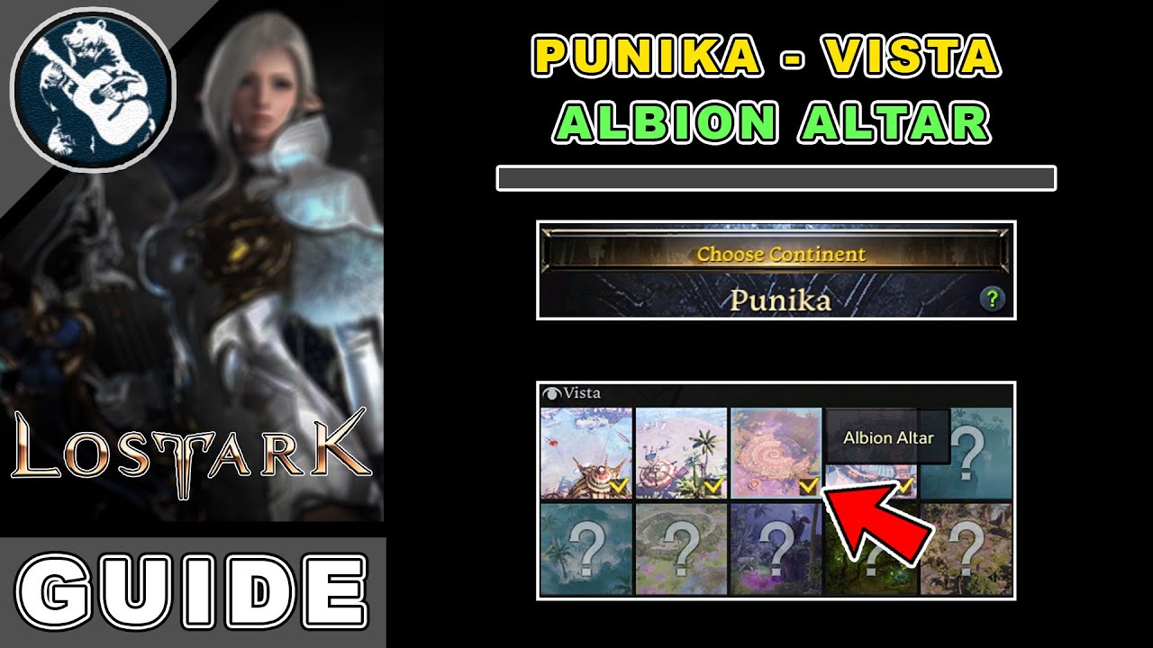 Albion Altar Vista Location in Lost Ark | Punika Locations Guide