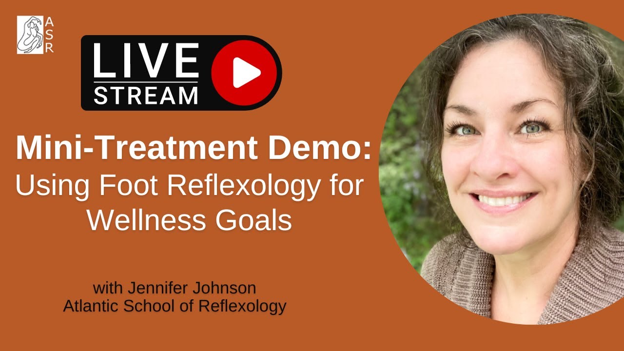 Foot Reflexology Demonstration: for low back pain and tight pectoral muscles