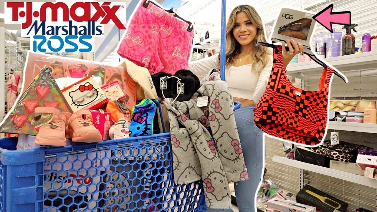 ROSS, TJMAXX, & MARSHALLS AFTER CHRISTMAS SALE SHOPPING SPREE! (pink tags & red tags)