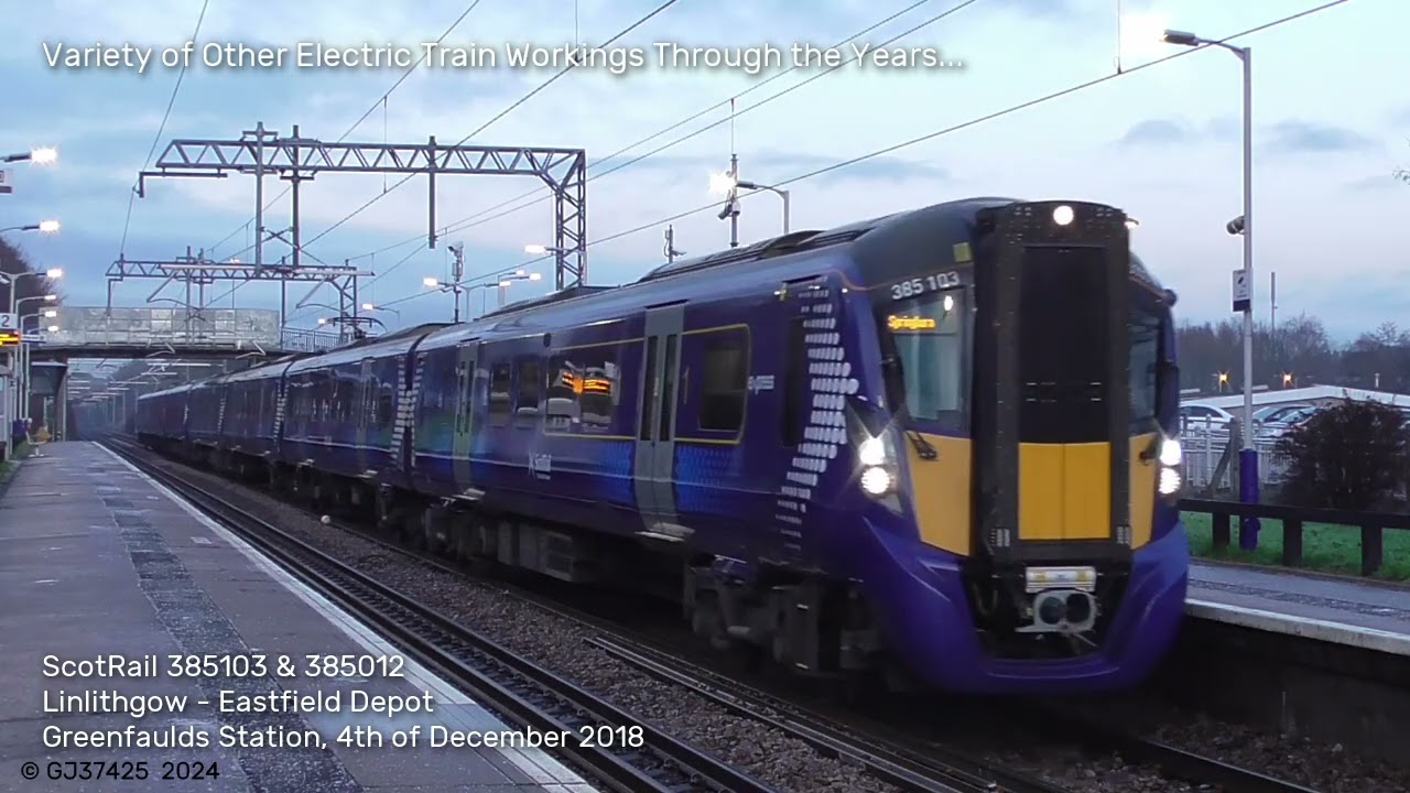 10 Years of Electric Trains to Cumbernauld