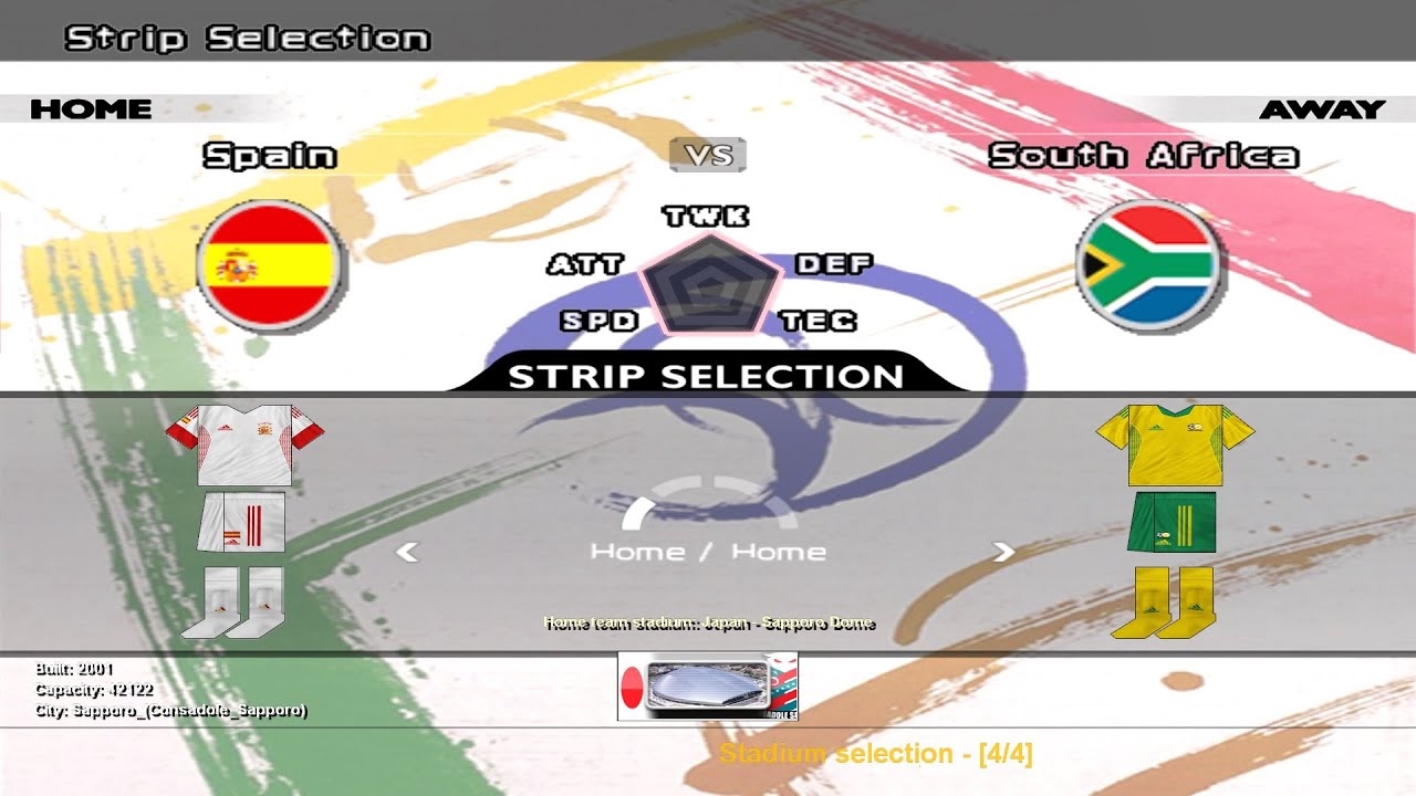 FIFA WORLD CUP 2002 - GROUP B - FIXTURE 3 - SPAIN - SOUTH AFRICA