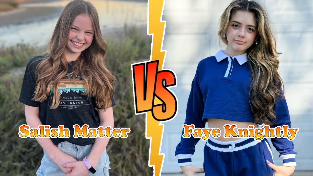 Salish Matter VS Faye Knightly (ROCK SQUAD) Transformation ★ From Baby To 2025