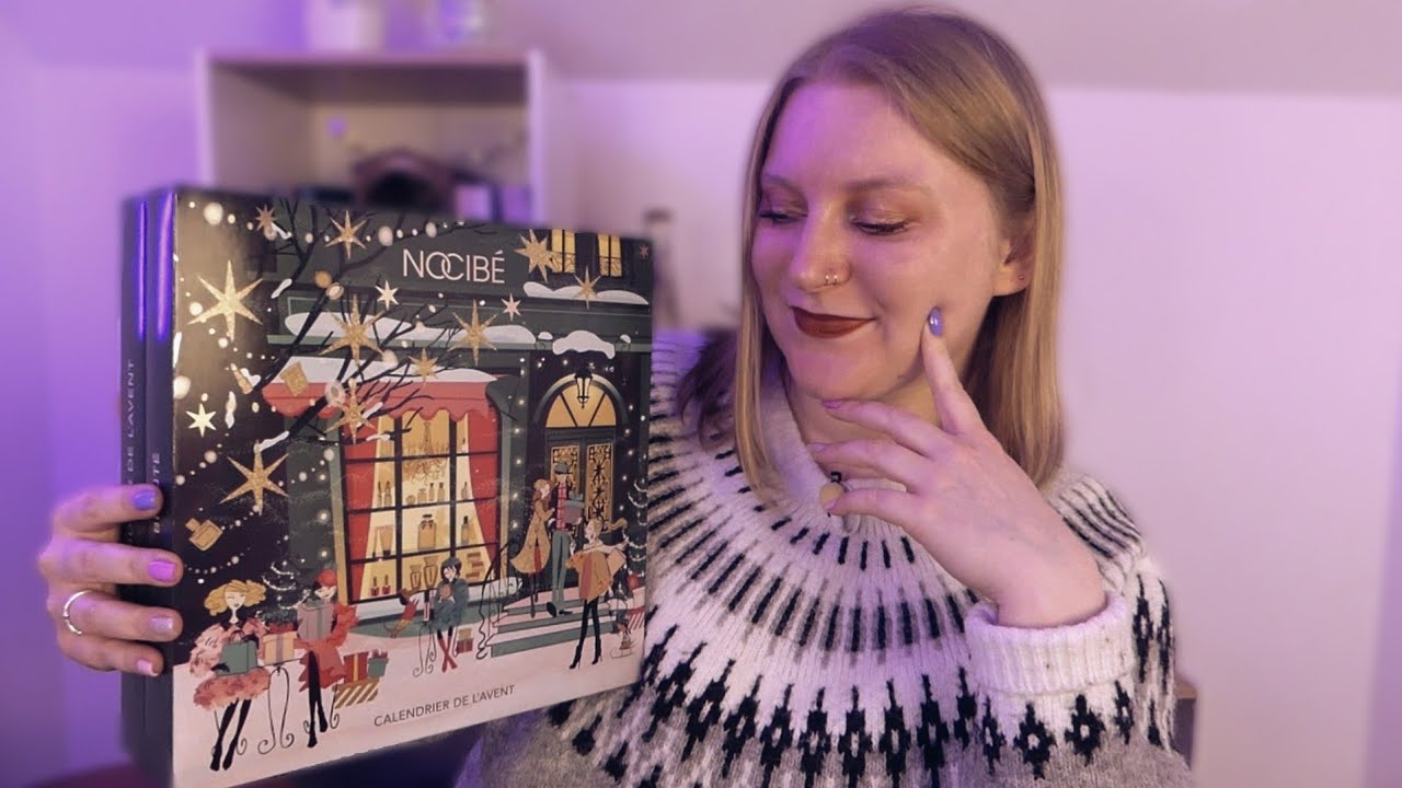 ASMR 😴 Calendrier de l'Avent Nocibé Beauté 2025🎄
