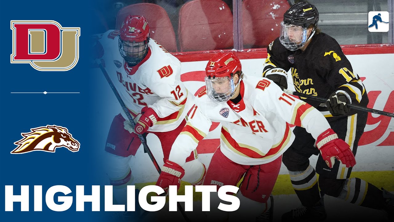 Denver vs Western Michigan | NCAA College Hockey | Highlights - January 09, 2026