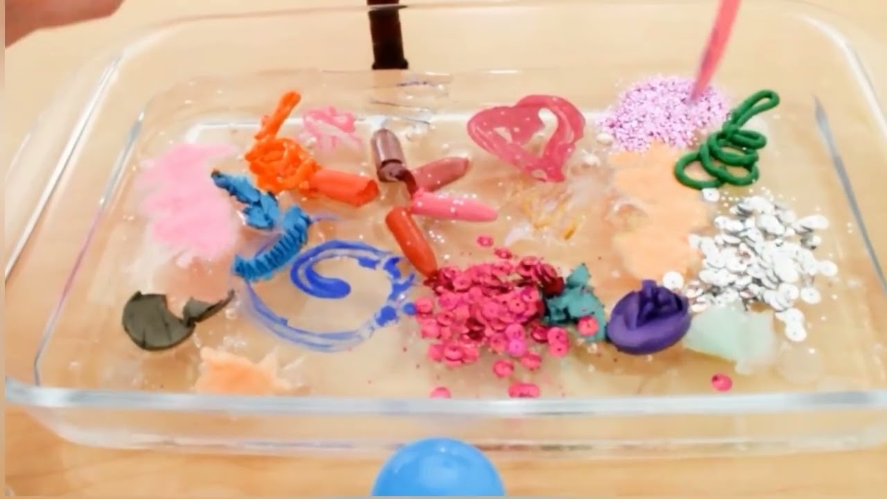 Mixing Random Things To Slime | Relaxing Slime Mixing Video 