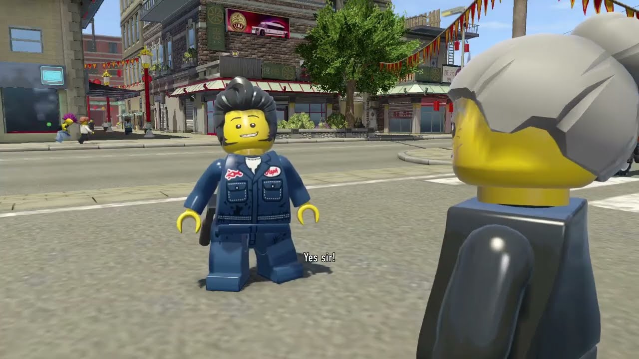 LEGO City Undercover, Глава 5: Под прикрытием | Полицейская маскировка, поимка Баки + проникновен...