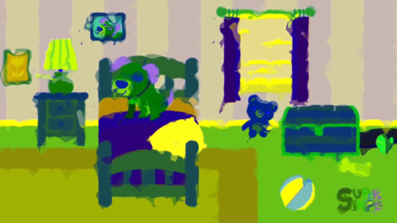 Where is the Dog? 🐶 Is He in the Big Bed? 🛏️ Super Simple Songs | Sponsored by Preview 2 Effects 