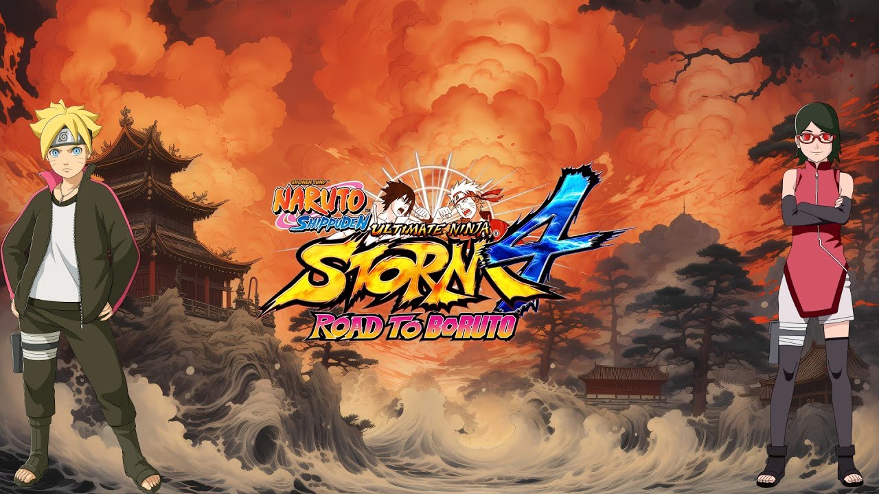NARUTO STORM 4 PC - BORUTO VS SARADA (VERY HARD)