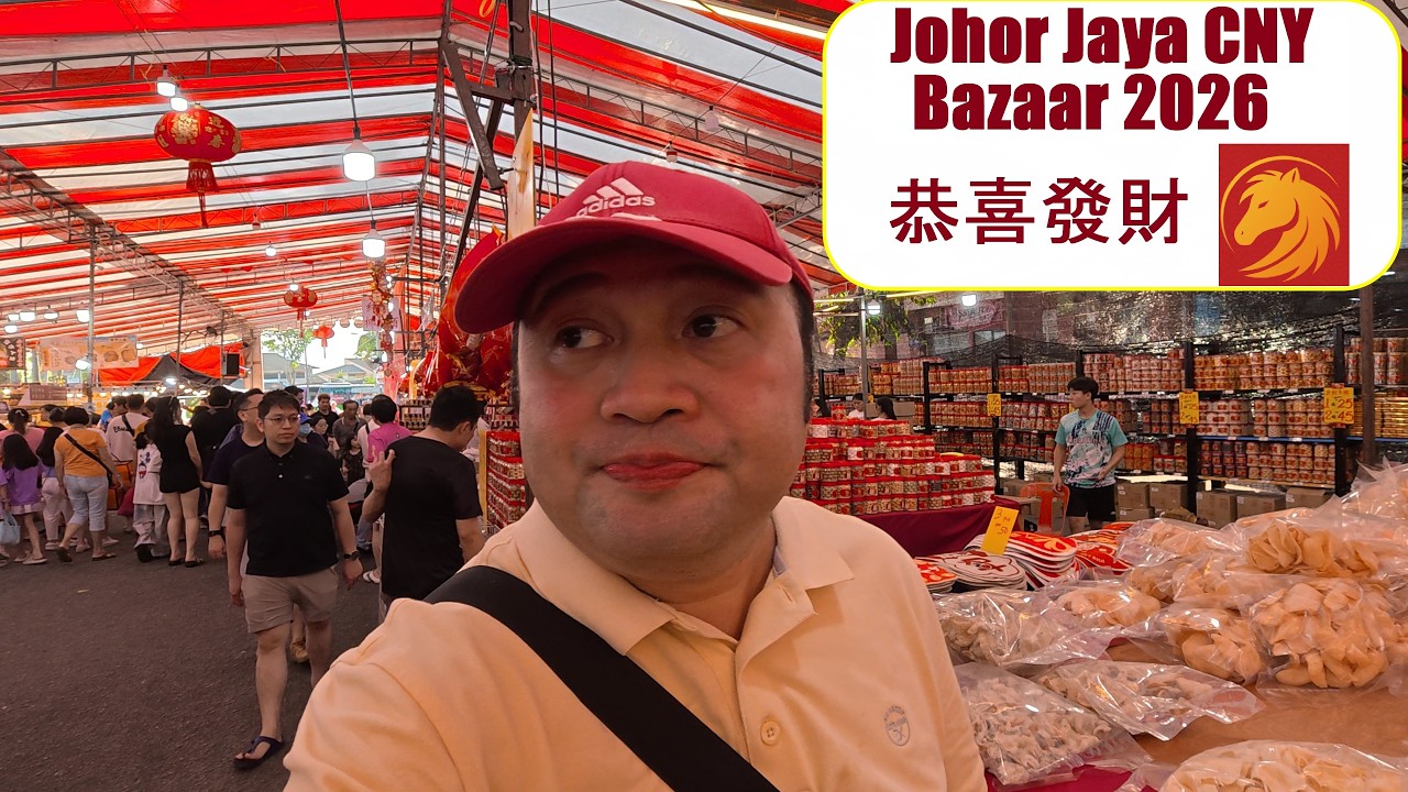 Back @Johor Bahru's  Chinese New Year Bazaar - Golden Horse 2026 - Bigger and Better than ever