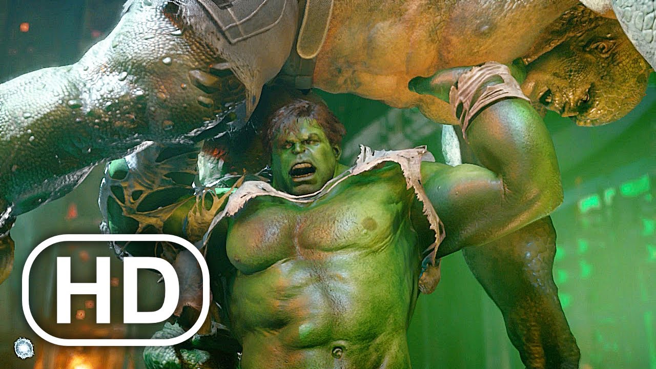 Hulk Vs Abomination Fight Scene 4K ULTRA HD - Marvel's Avengers