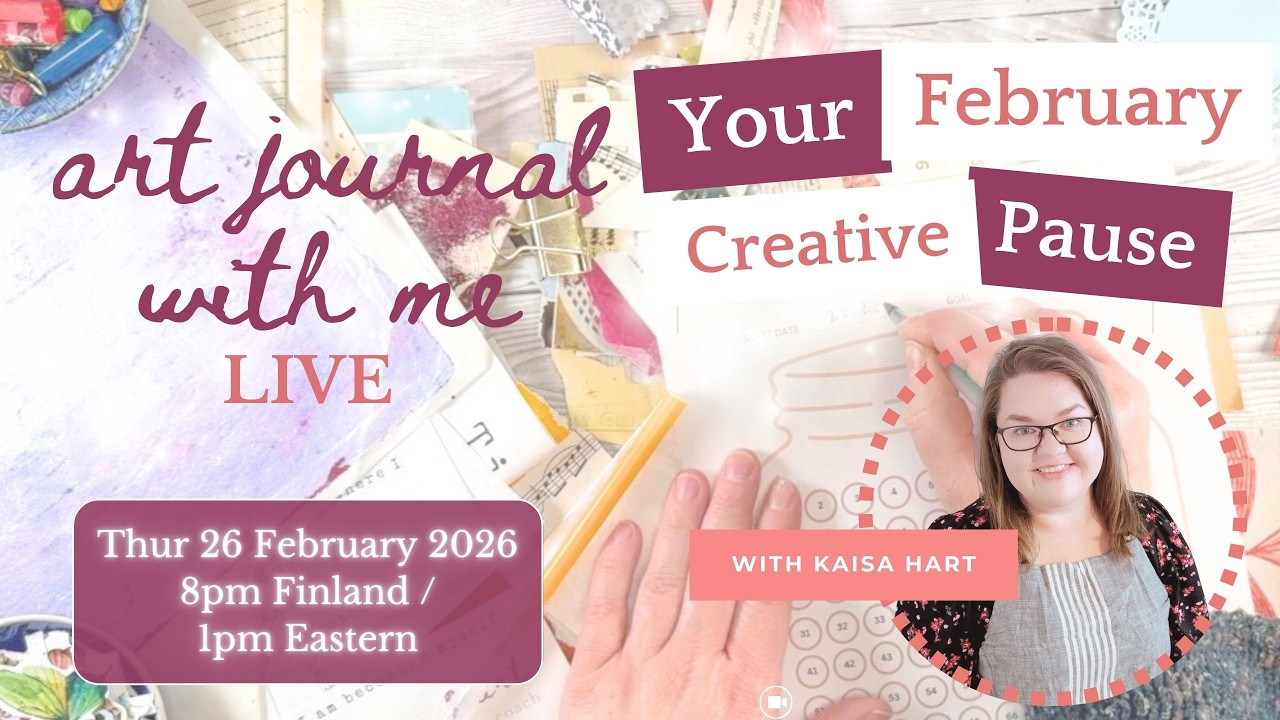 100 Day Project Art Journal Live | You Decide My Next Layer ✨