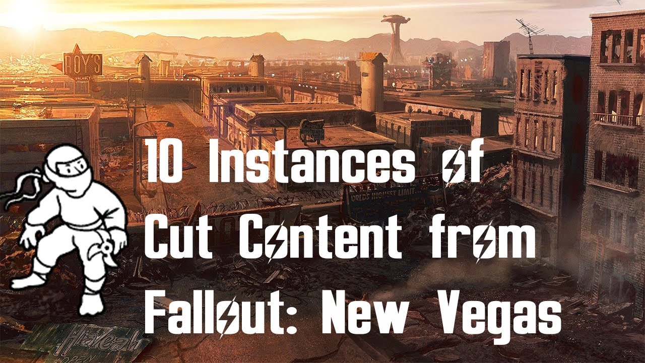 Еще 10 случаев вырезания контента из Fallout: New Vegas