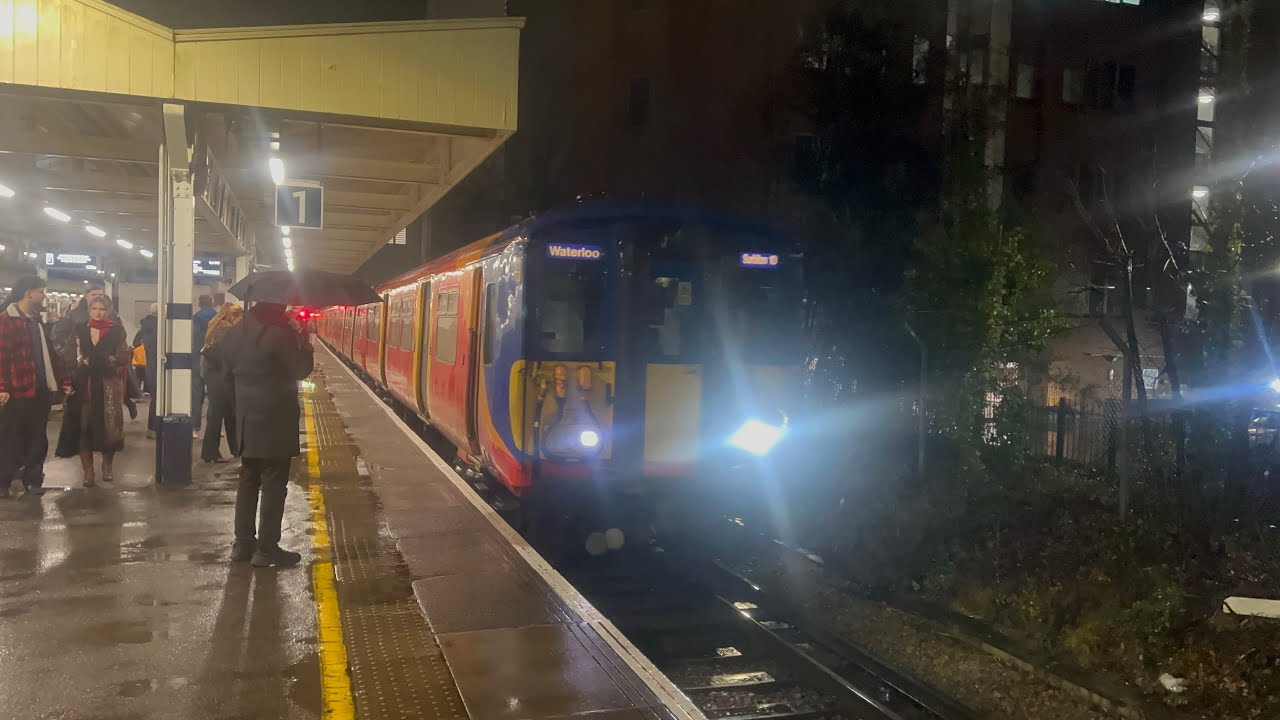 *SAME SET AGAIN* Journey on SWR Class 455721 from Surbiton to Clapham Junction 3/2/26