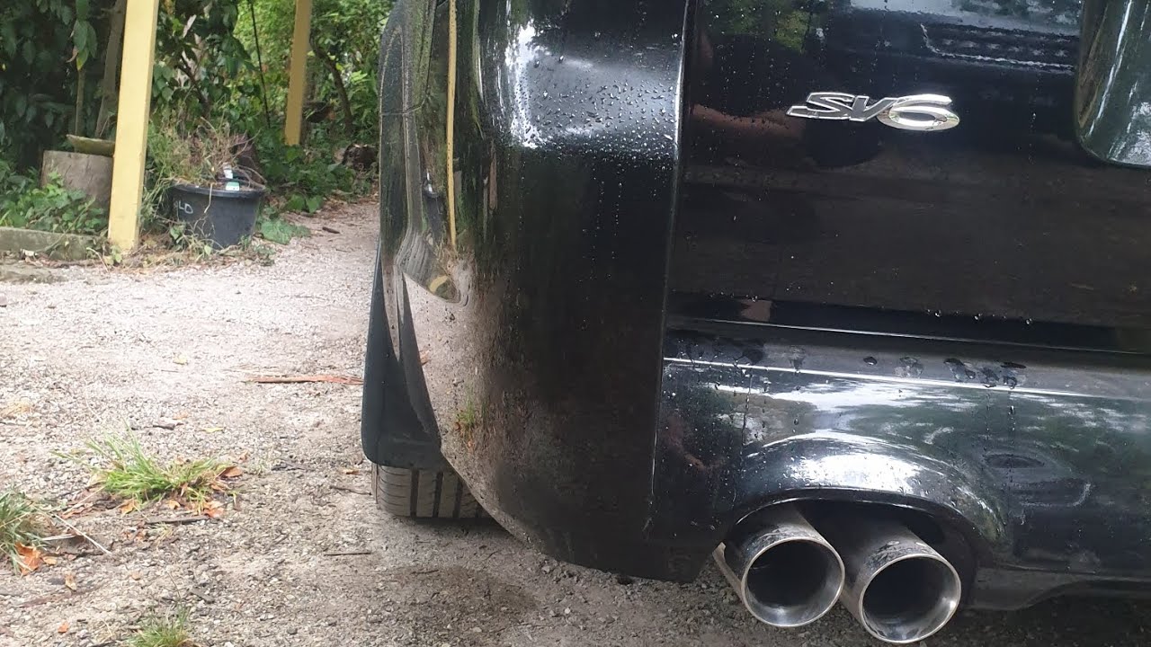 ve sv6 ute with 2.25 inch xforce cat back exhaust