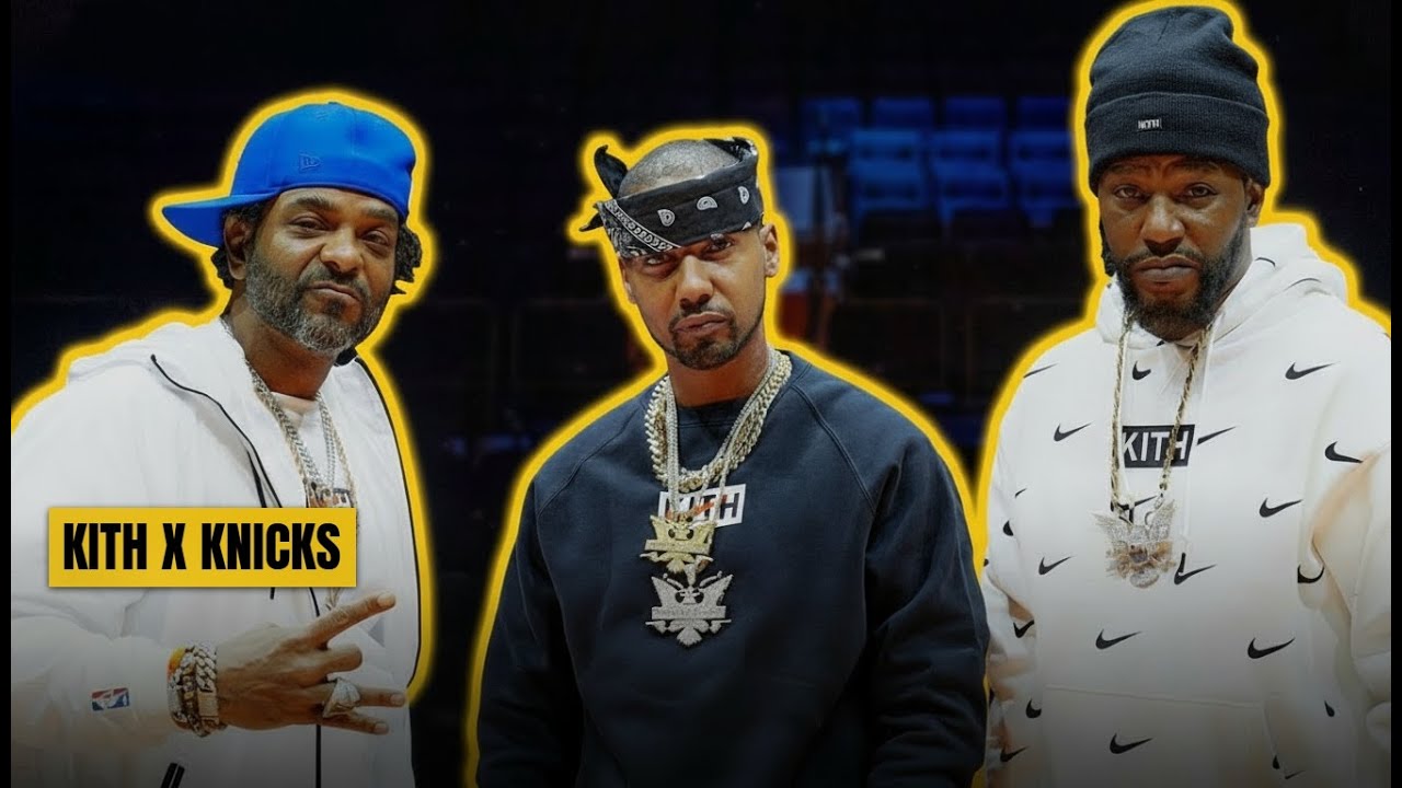 Dipset freestyle: Jim Jones, Juelz Santana, Cam'ron | KITH x Knicks