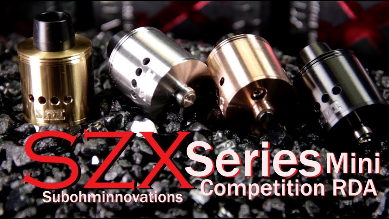 SZX Series Mini RDA by: SUBOHMINNOVATIONS (Competition RDA Review)