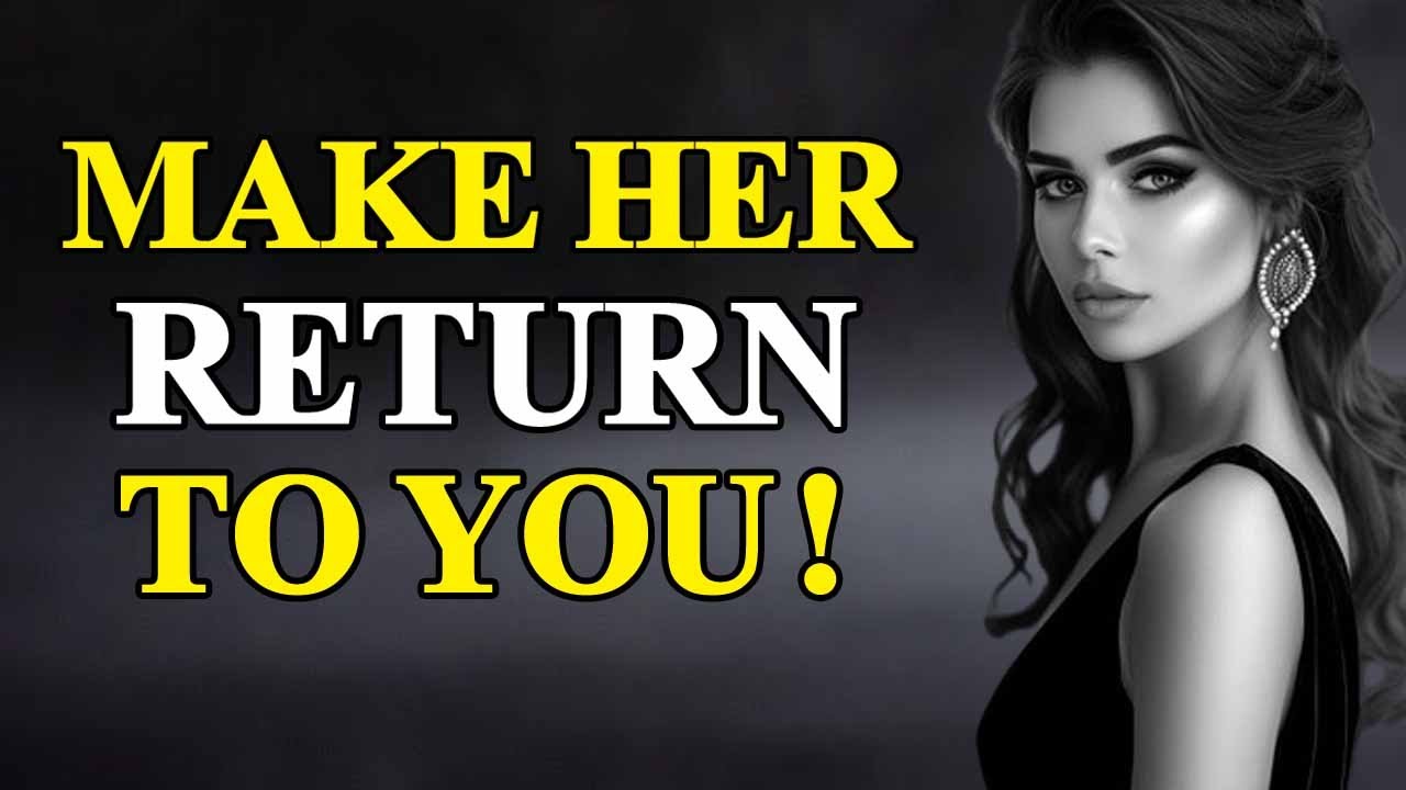 Act Like This And Women Will Always COME BACK To You | Stoicism -The Stoic King