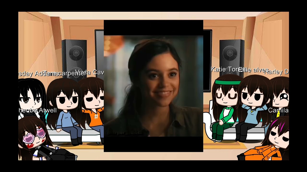 Jenna Ortega roles react to each other