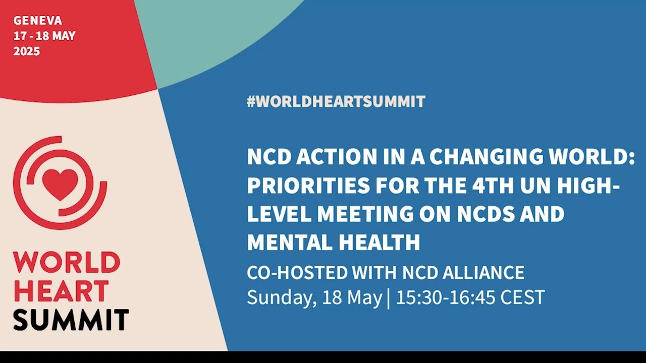 NCD action in a changing world: priorities 4th UN high level meeting on NCD and mental health