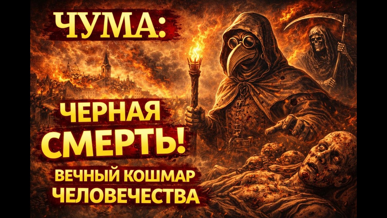 Чёрная смерть (Чума): как одна болезнь изменила мир навсегда