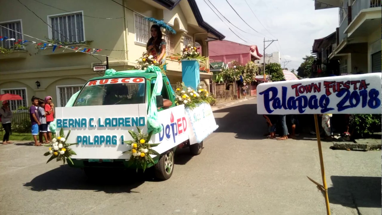 2018 Palapag Town  Fiesta (parade part1)