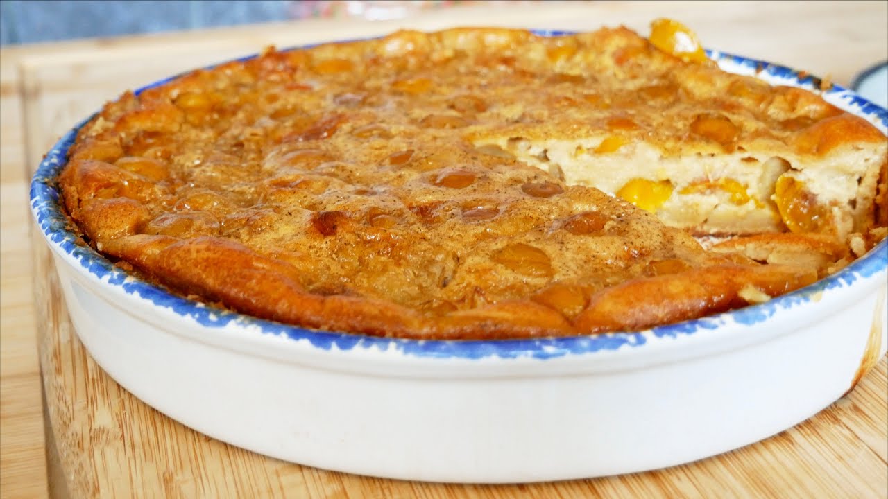 Gâteau lorrain aux mirabelles