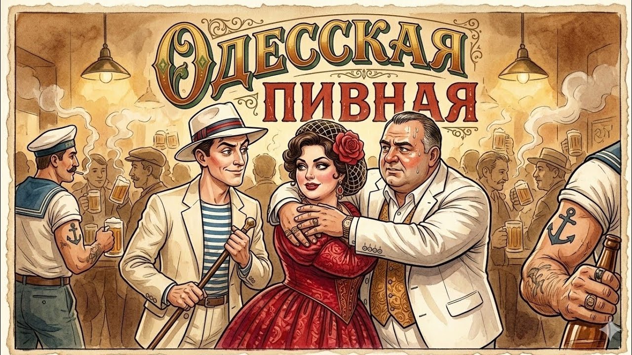 На Дерибасовской открылася пивная | Дизайн Альмир Стрельцов 