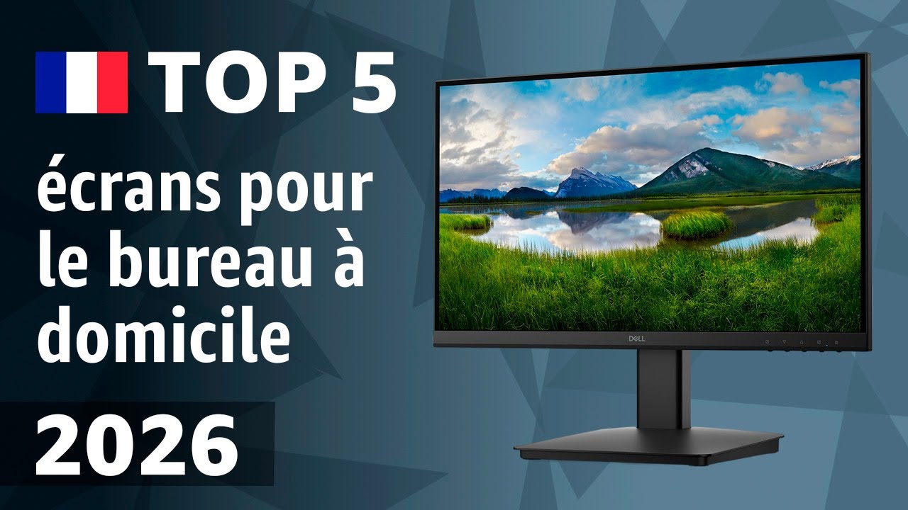 TOP—5. Meilleurs écrans pour le bureau à domicile. Test et comparaison 2026