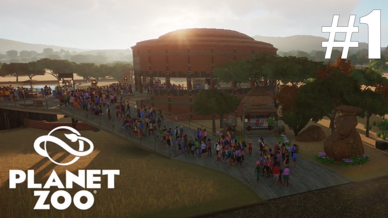 Elefantengehege - Africo Mania I  Part 1 I Franchise-Mode I Planet Zoo I #1