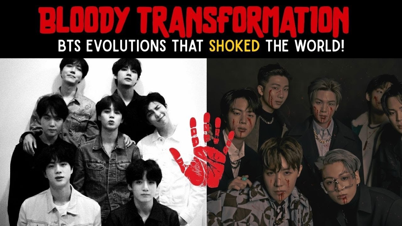 BLOODY TRANSFORMATIONS: 7 BTS Member Changes That Gave Fans Goosebumps!