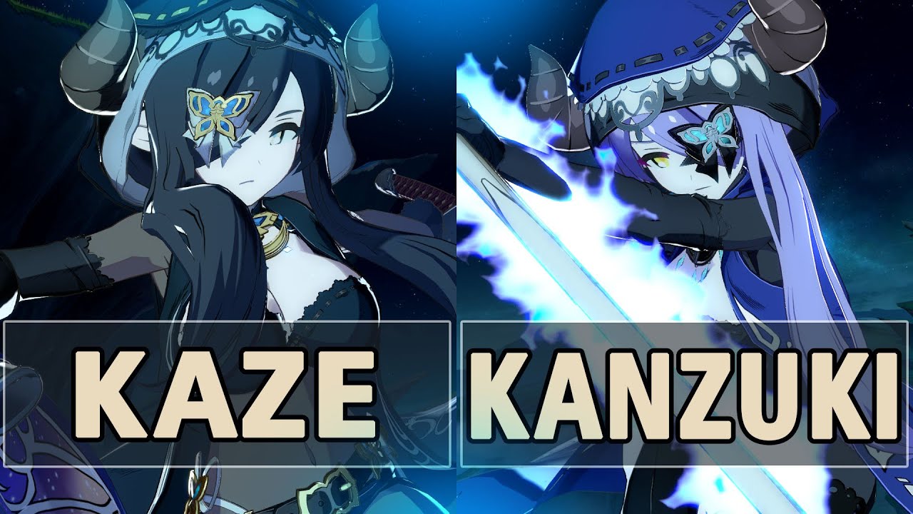 GBVSR:🔥Kaze (Narmaya B.Butterfly) Vs Kanzuki (Narmaya B.Butterfly)🔥| High Level Gameplay.