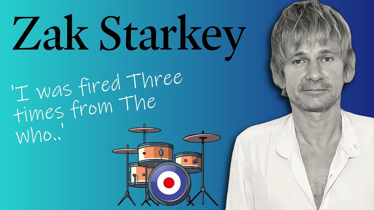 Zak Starkey: Zak calls me a C***  | Being Fired from The Who | The Craziest Person EVER Worked With