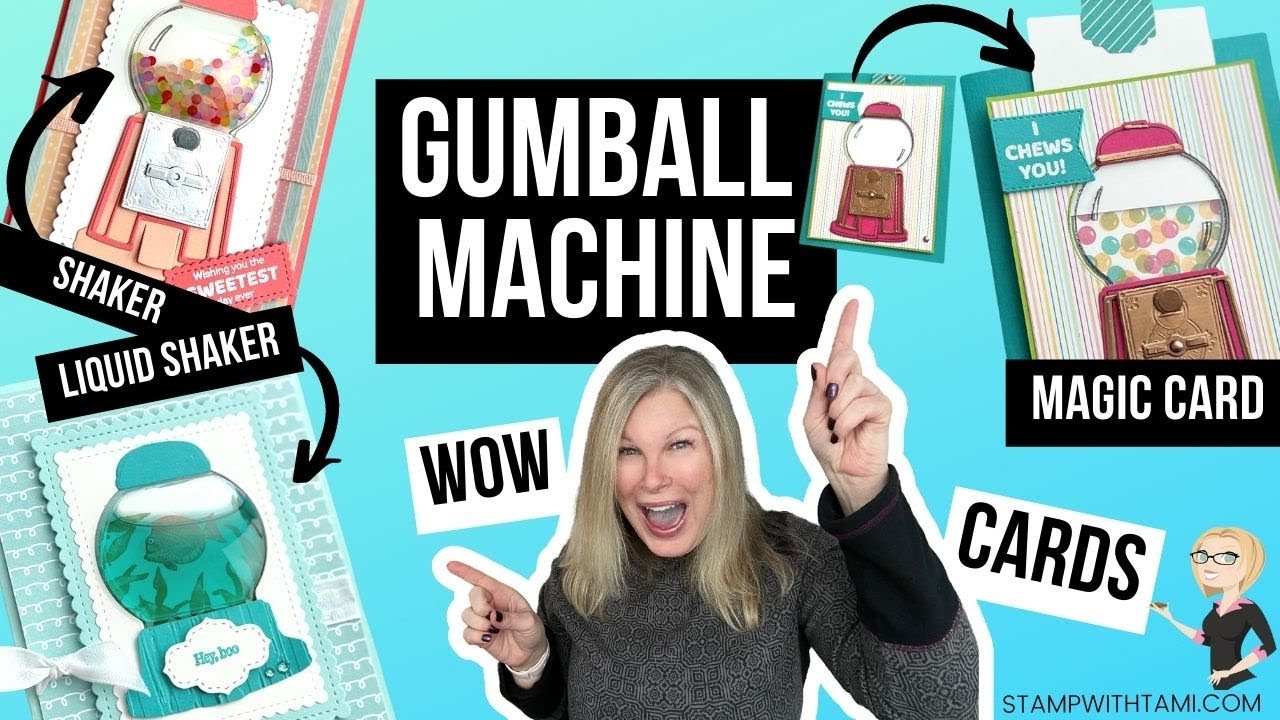 🔴  8 Amazing Stampin Up Gumball Machine Alternate Ideas [card series]