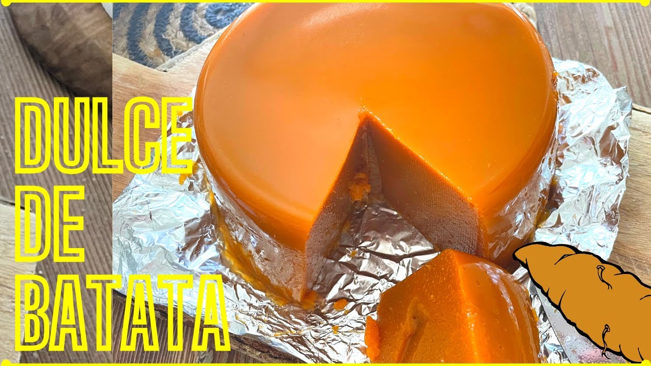 Hago Dulce de Batata CASERO Imperdible 🍠