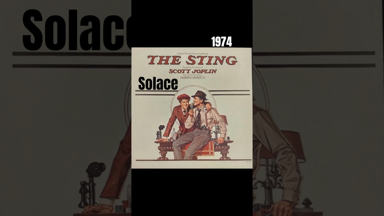 Solace by Scott Joplin (Marvin Hamlisch, piano) 1974