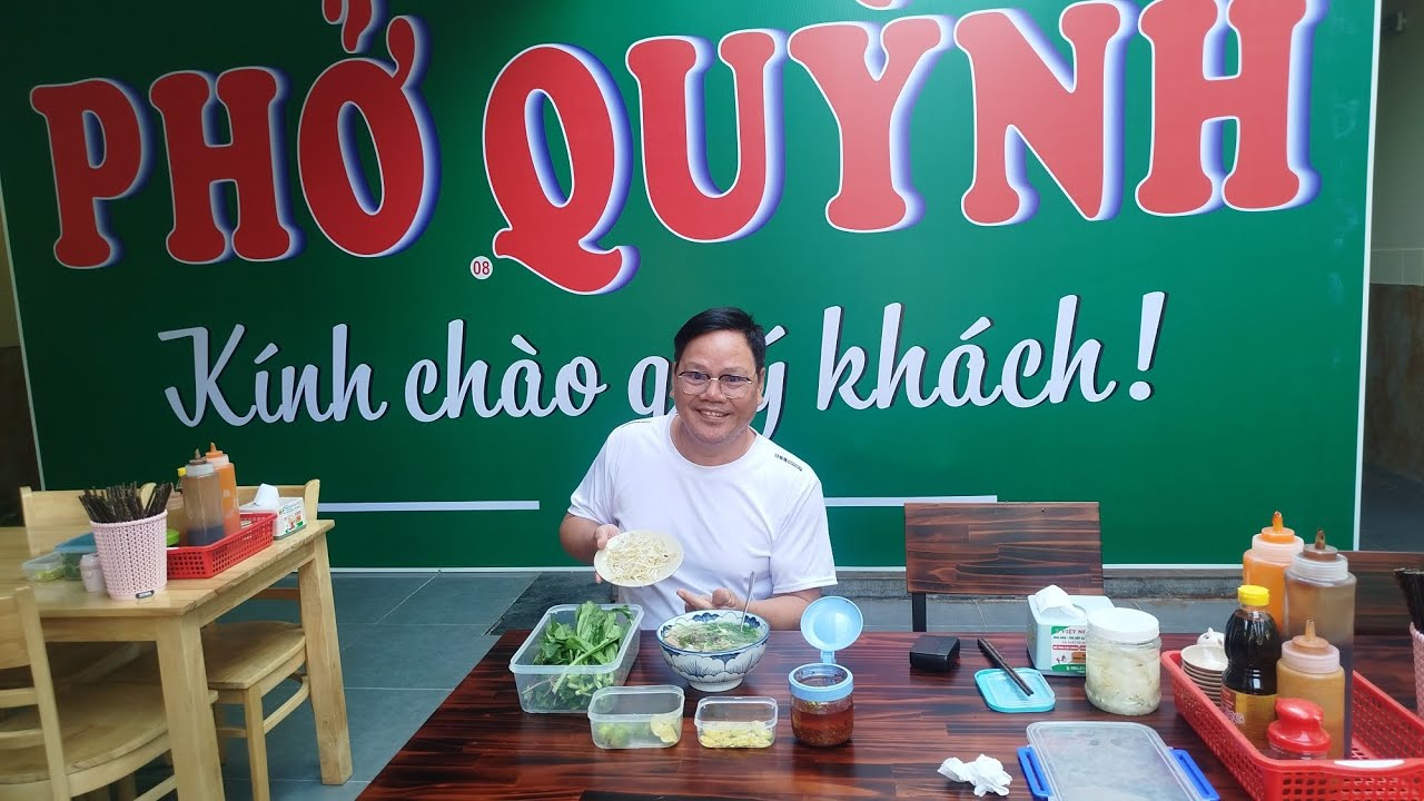 Phở bò thật cẩm Thanh mời 