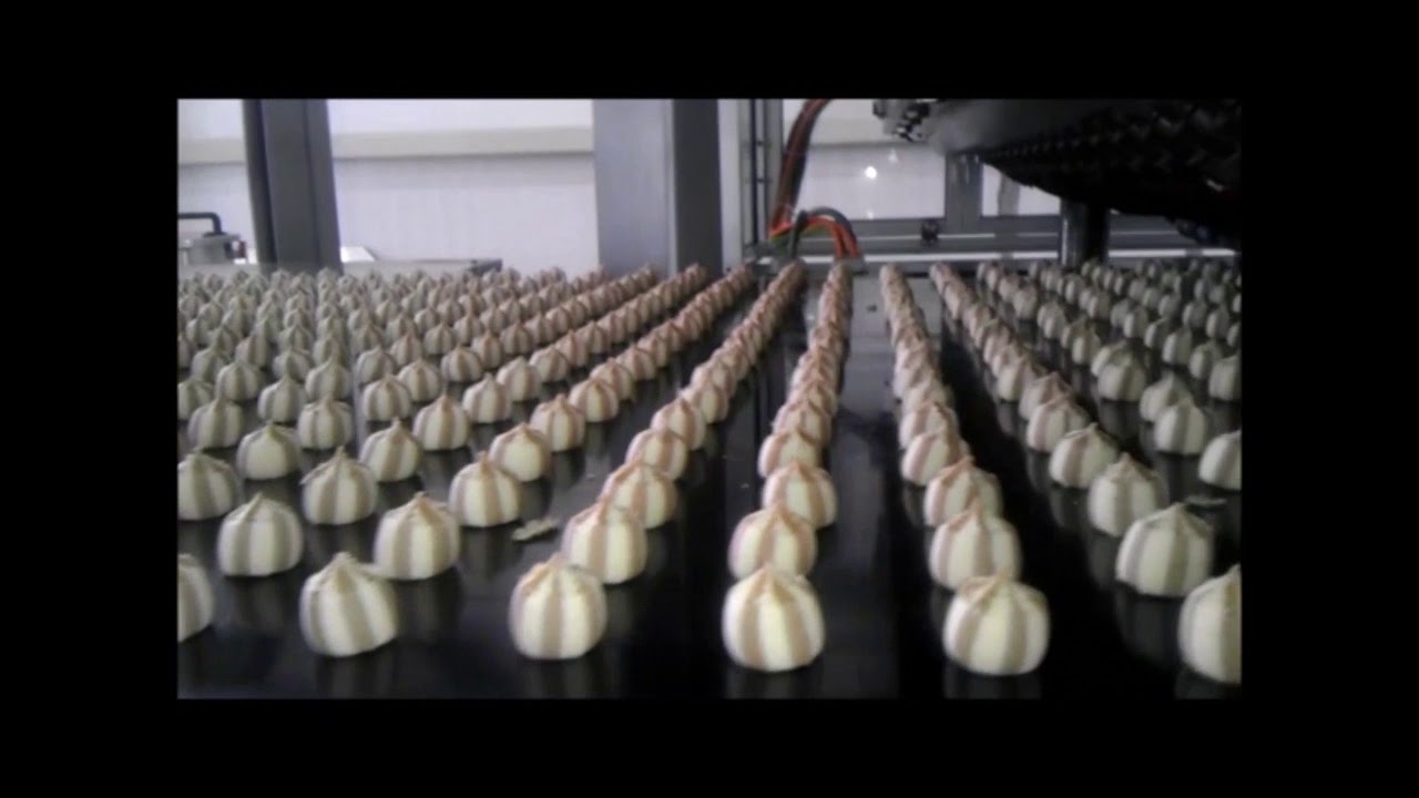 POLIN Industrial Depositing Line for Filled Two-Color Cookies - ProBAKE Bakery Equipment