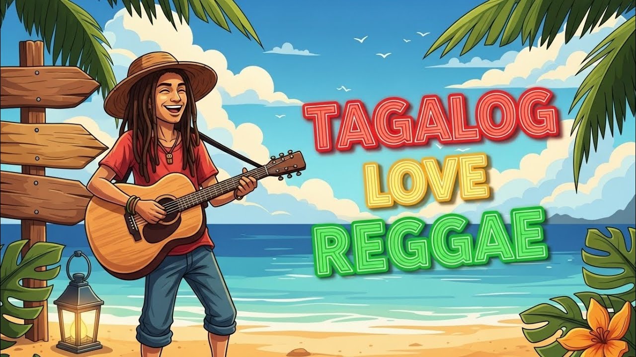 Sa Hangin ng Puso Ko 🌴 Tropical Reggae Love Song | Tagalog Island Love Vibes 