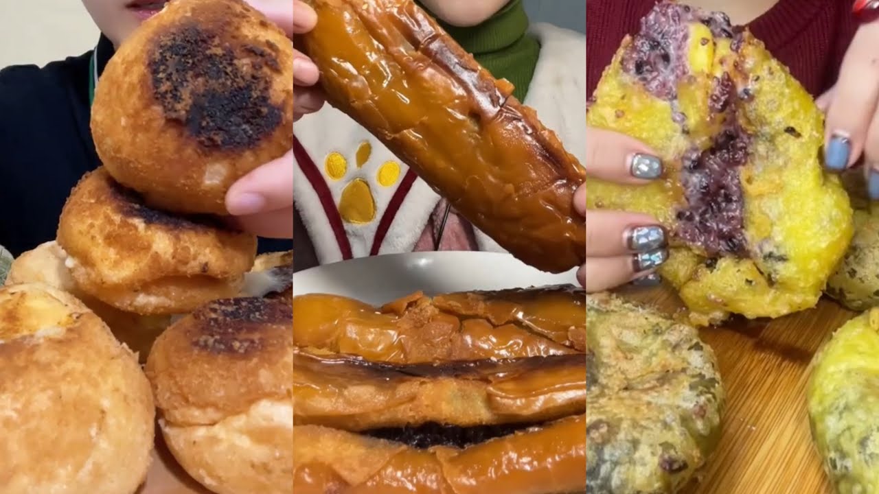 Mukbang ~ fried bread #433