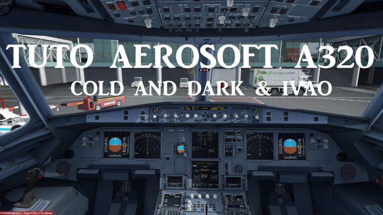 TUTO AEROSOFT A320 - Cold and Dark et Plan de Vol IVAO