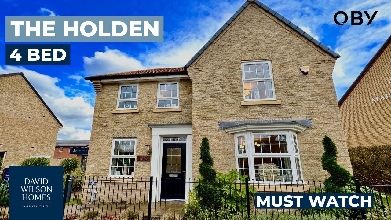 THE HOLDEN a LUXURY 4 Bedroom detached home By DAVID WILSON HOMES at Pastures Place • Corby Glen