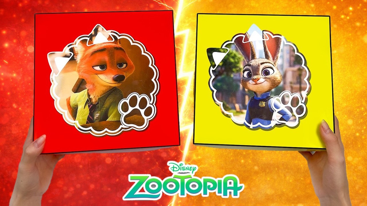 ✨Paper Ideas✨ Unboxing ZOOTOPIA 2 Surprise Boxes | Blind Bag Unboxing | ASMR