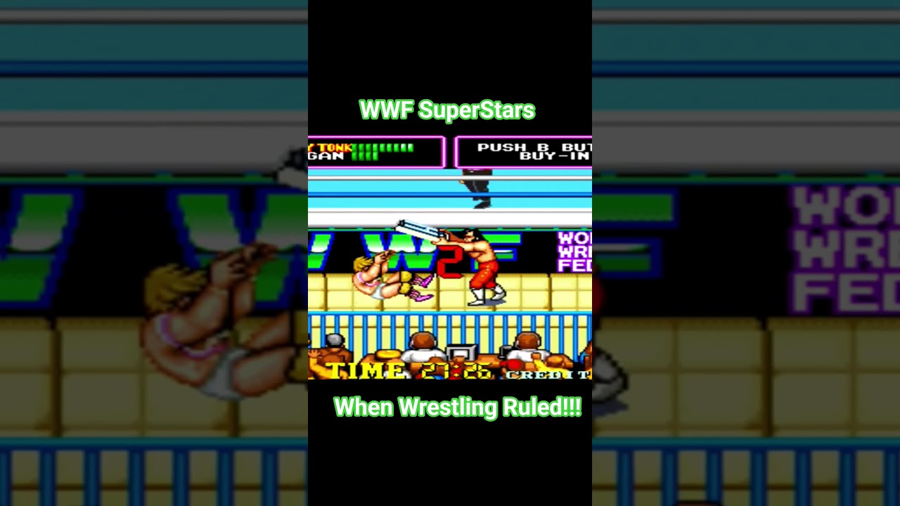 WWF SuperStars / Greatest Wrestling Era! #wwfwrestling #80swrestling #retrogaming #wwfsuperstars