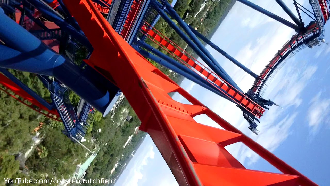 SheiKra в первом ряду (HD POV) Busch Gardens Tampa Bay