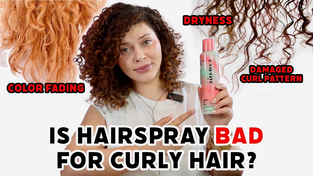 WHY AREN&rsquo;T YOU USING HAIRSPRAY IN YOUR CURLY HAIR ROUTINE? (Advise from a hairstylist)