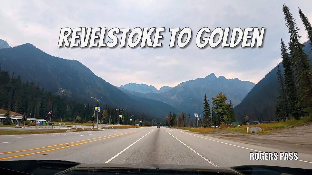 Scenic Trans-Canada Highway - Revelstoke to Golden, BC