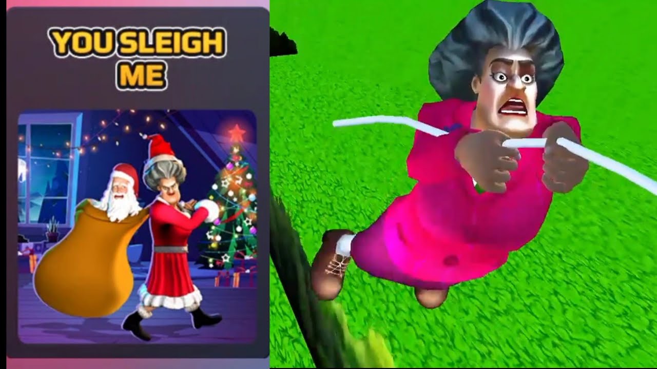 Scary Teacher Miss T ( You Sleigh Me ) Christmas Special Chapter Gameplay 2024
