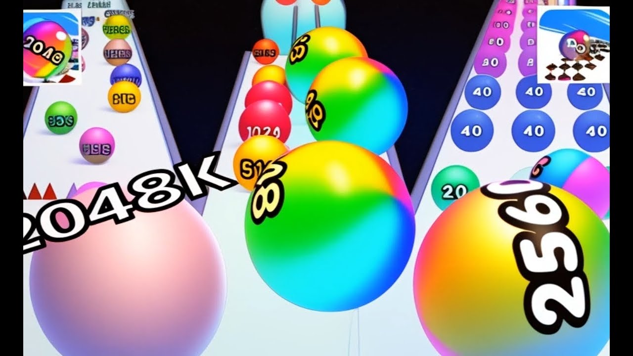 (5) 🔴Ball Run 2048 Casual Stream | Multi Game Challenges
