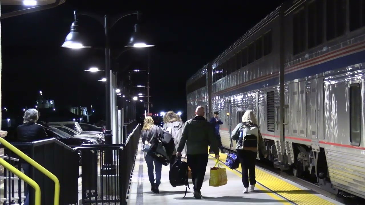 The Calif. Zephyr in Ft. Morgan on 30MARCH2026